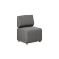 Muebles cómodos tela de tela silla de silla de sofá